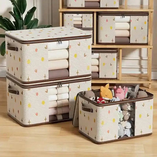 ClosetMor™ Premium Big Size Multiuse Organiser/Storage (Pack of 8)