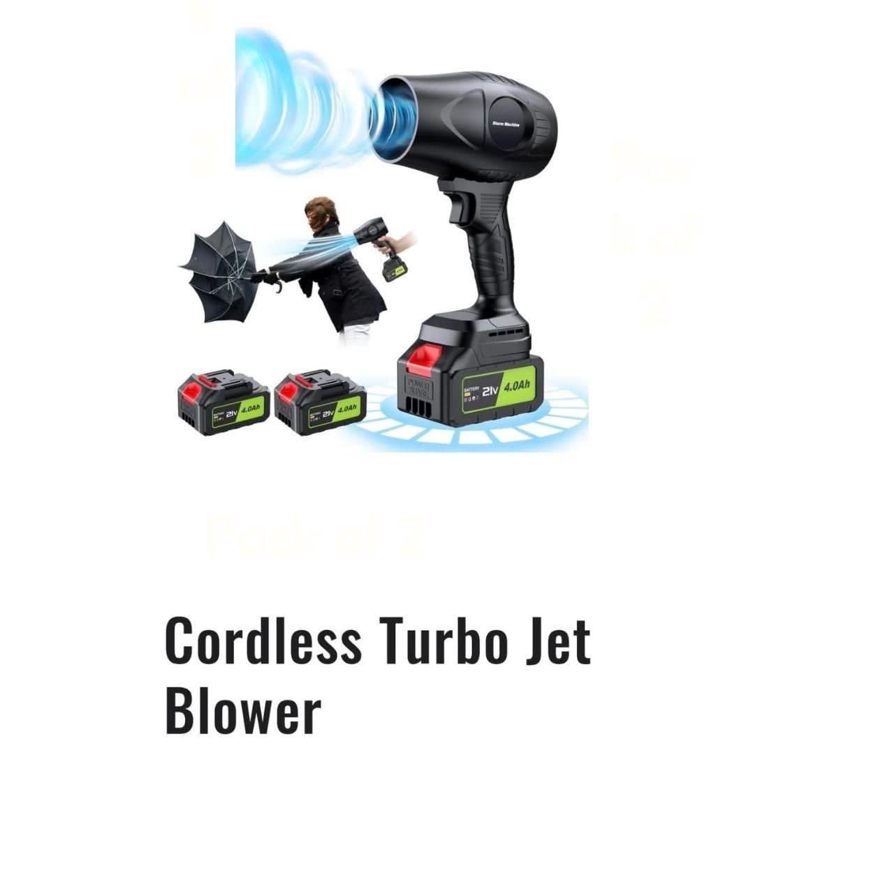 New SuperJet™ Pro Portable Turbo Blower 2.0 New Imported
