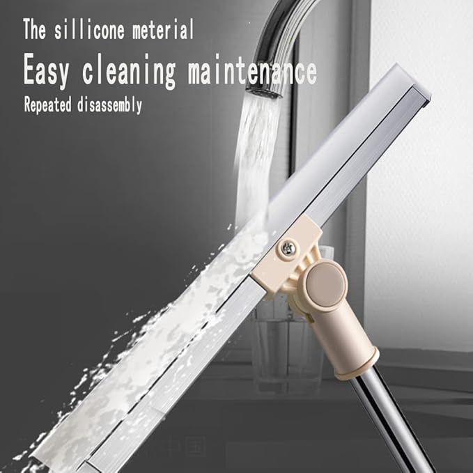 3-in-1 Mop & Squeegee: Floor|Window|Wall Cleaning Hero!