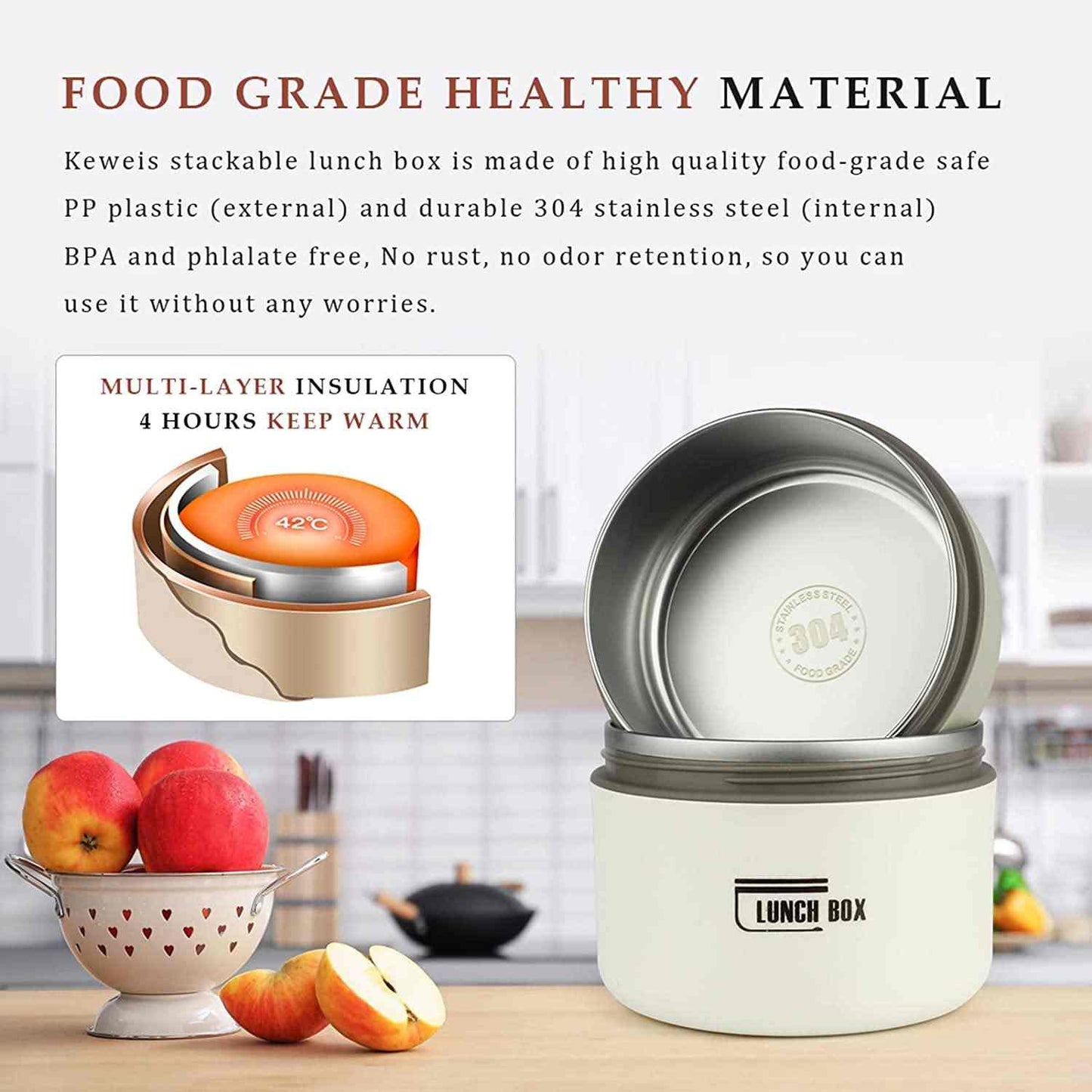 HotServe Pro Lunch Case 24x Insulated Tiffin