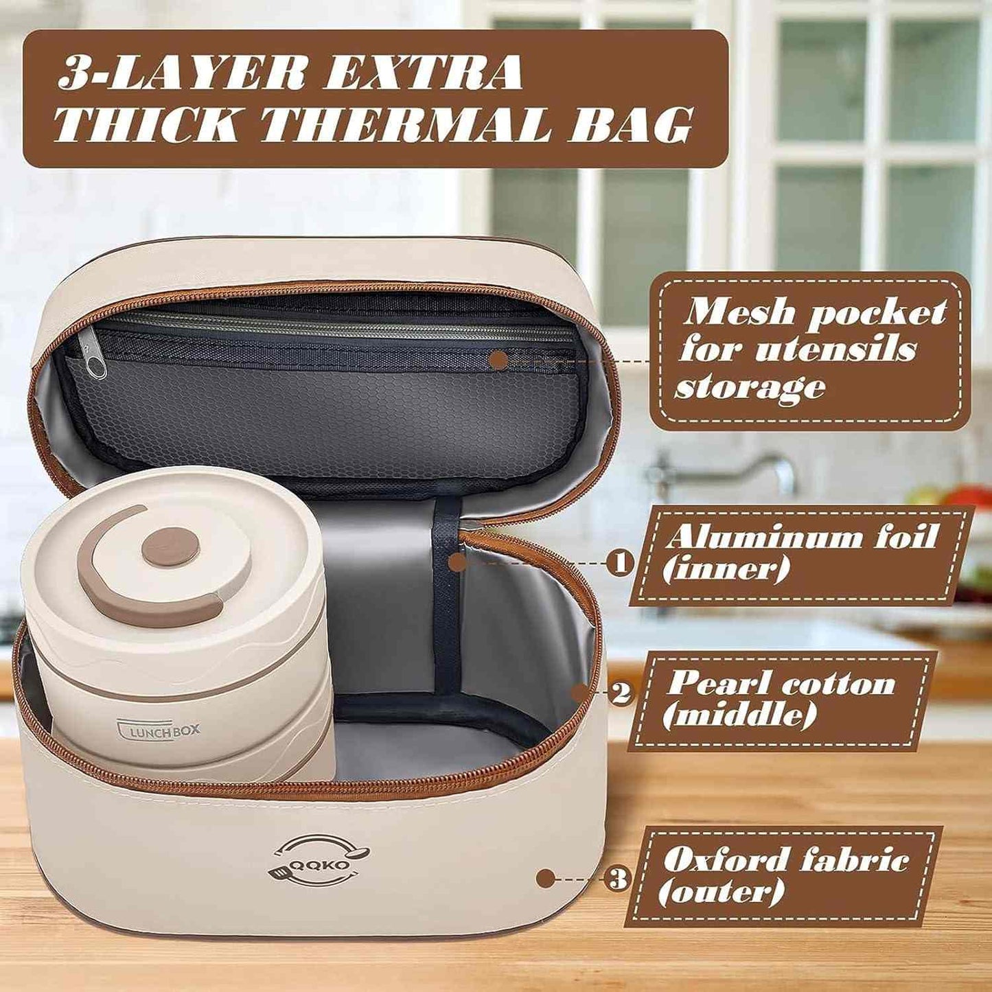 HotServe Pro Lunch Case 24x Insulated Tiffin