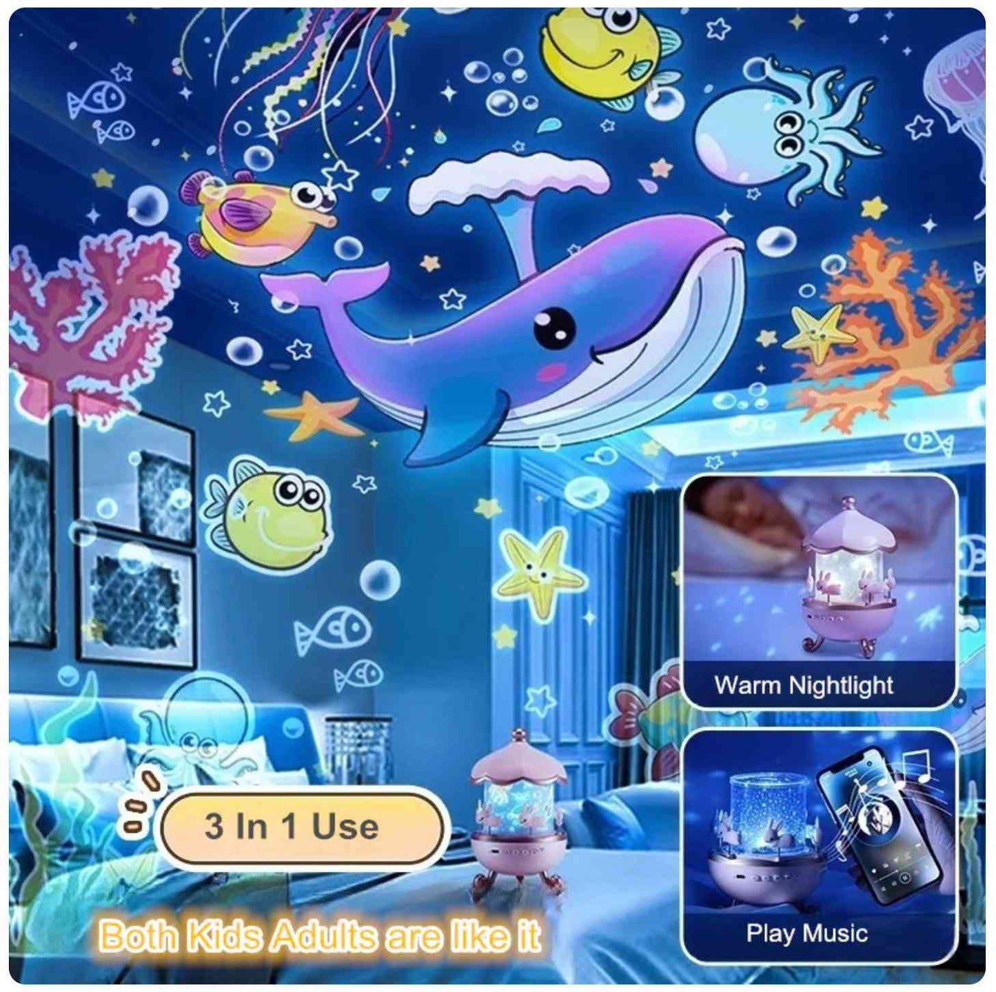 StarNova™ 12 in 1 Themes - Celestial Dream Projection Lamp