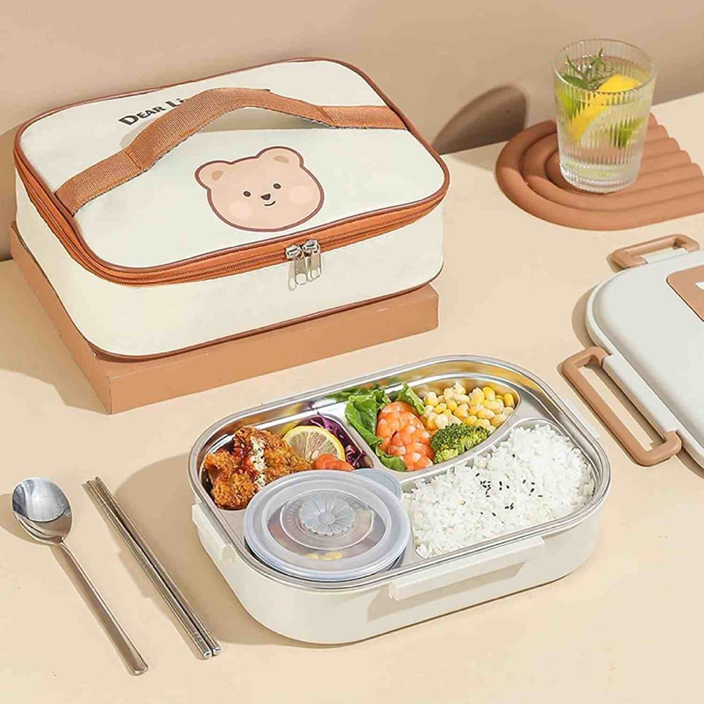 HotServe Pro Lunch Case 34x Insulated Tiffin
