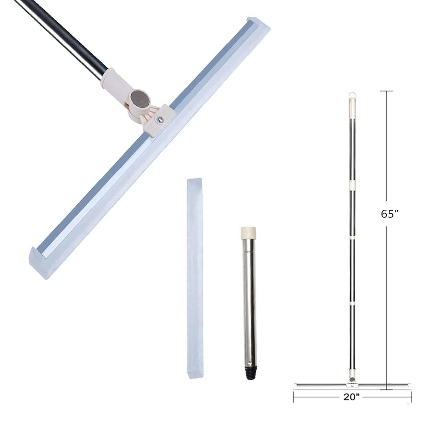 New 3-in-1 Mop & Squeegee: Floor|Window|Wall Cleaning Hero!