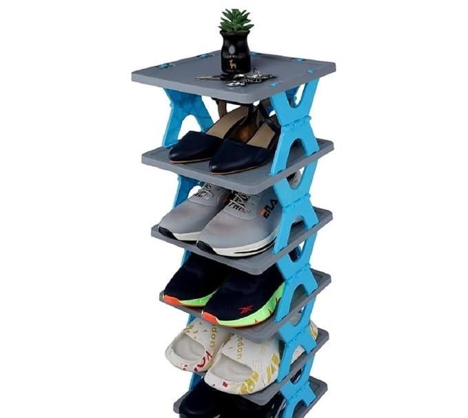 New StepNest™ Smart Foldable Compact 4 Layer Shoe Rack