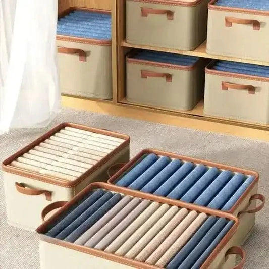 SmartHom™ Premium Organiser -All Garments Closet  (Pack of 8)