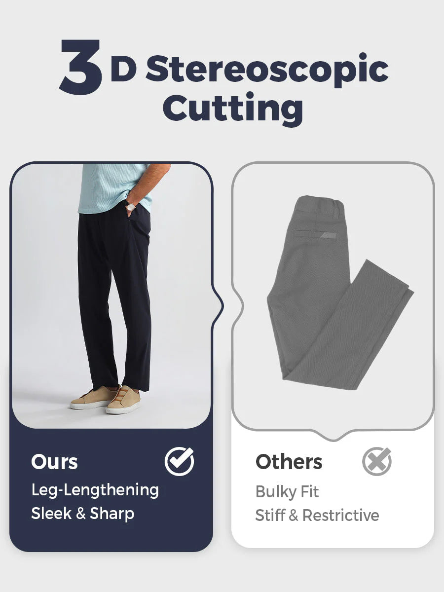 Pack of 3 - Fliwos Men's TriProof Stretch Pants