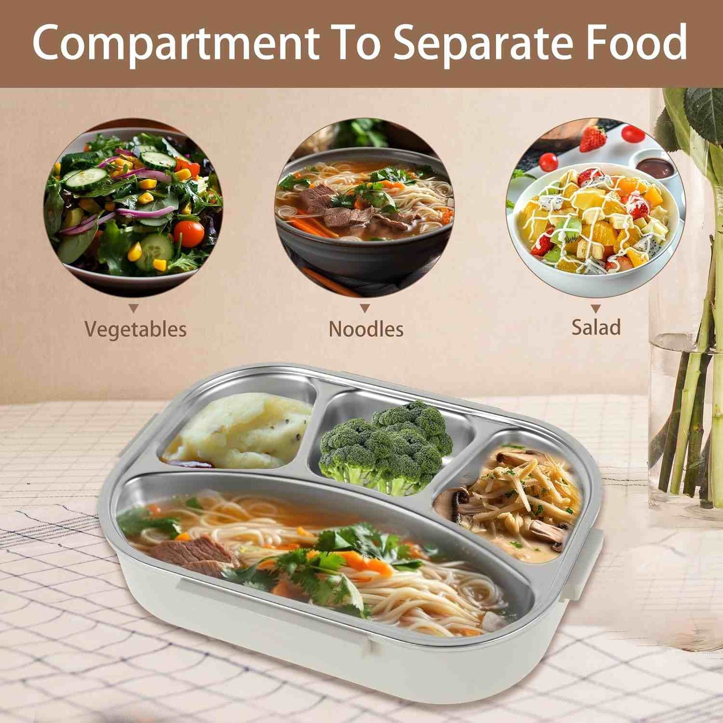 HotServe Pro Lunch Case 34x Insulated Tiffin