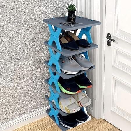New StepNest™ Smart Foldable Compact 4 Layer Shoe Rack