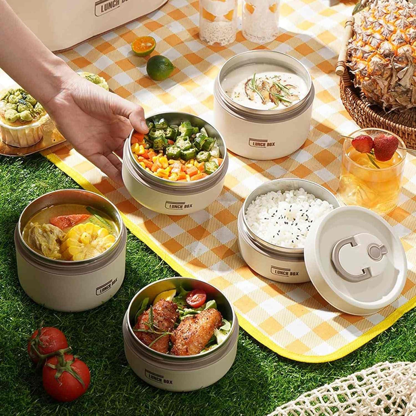 HotServe Pro Lunch Case 24x Insulated Tiffin