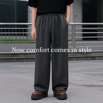 4 IN 1 - Sleek & Stylish Wide Pants | Water & Stain Proof | Pack of 4