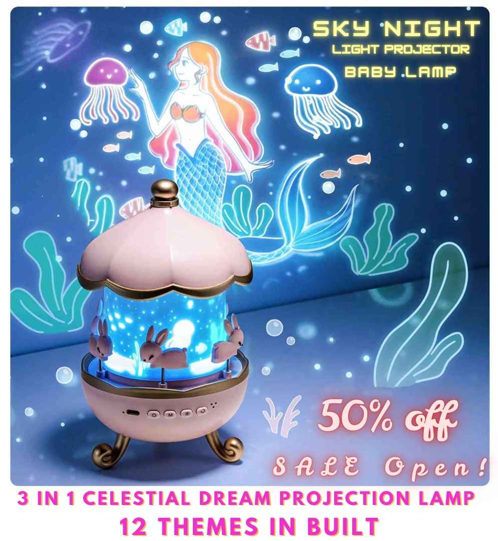 StarNova™  3 in 1 Celestial Dream Projection Lamp - 12 Themes