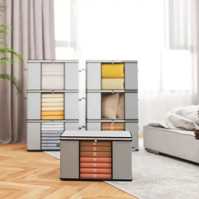 ClosetMor™ Premium Big Size Multiuse Organiser/Storage (Pack of 8)