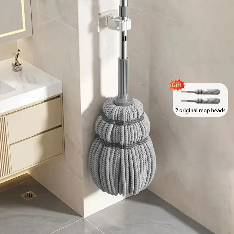 SwiftMOP™ 360° BambooFiber 100% Self Cleaning Dual Mop.