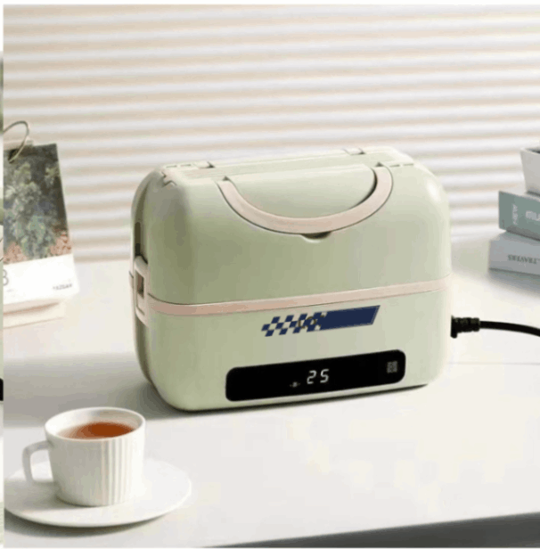 3 IN 1 Electric Lunch Box - Steaming| Cooking| Heating