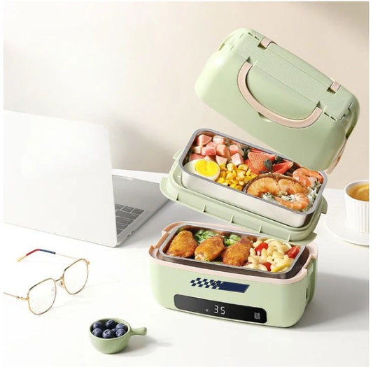 3 IN 1 Electric Lunch Box - Steaming| Cooking| Heating
