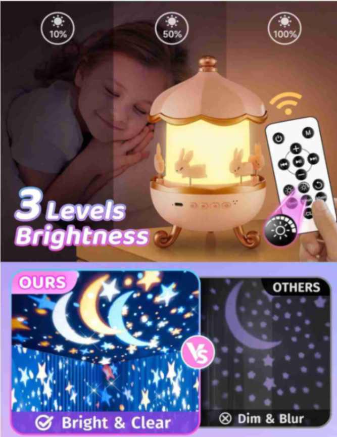 StarGazing™ 360 - Color Changing Rotating Projection Lamp