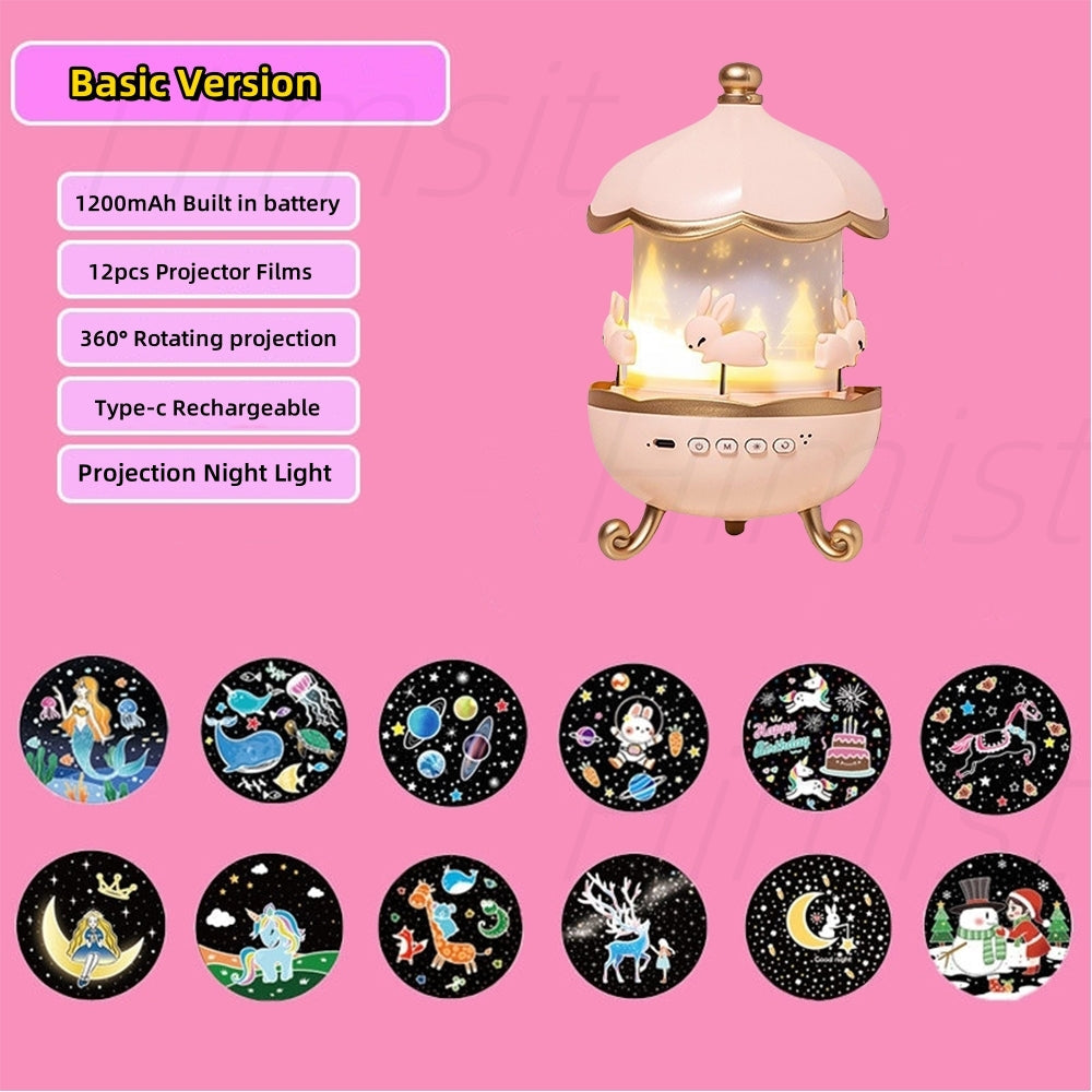 StarNova™  3 in 1 Celestial Dream Projection Lamp - 12 Themes