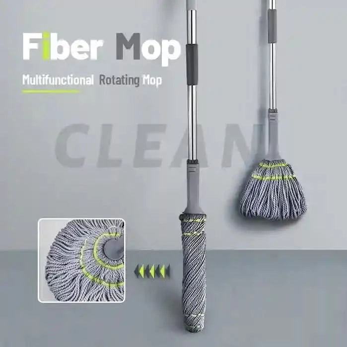 SwiftMOP™ 360° BambooFiber 100% Self Cleaning Dual Mop.