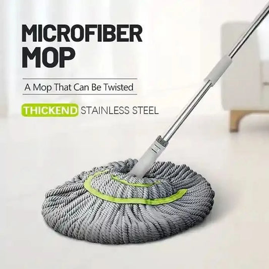 SwiftMOP™ 360° BambooFiber 100% Self Cleaning Dual Mop.