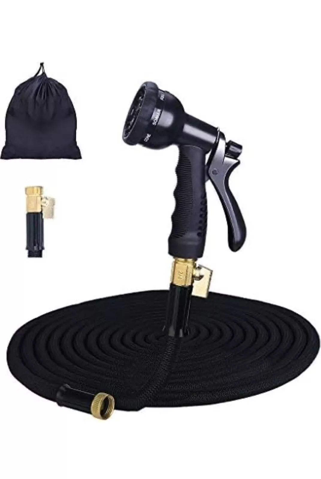 TurboFlex™ ExpandX 4-in-1 Garden Pipe | Multi-Spray Nozzle!