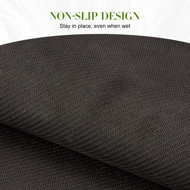 SmartHom Non Slippery  Peacock Floor Mat - Buy 1 Get 1 Free